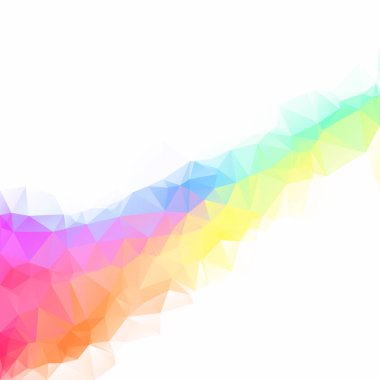 Renkli poligonal mozaik arka plan yaratıcı tasarım şablonları