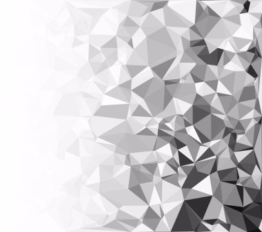 Gri Beyaz Çokgen Arkaplan, Yaratıcı Tasarım Şablonları