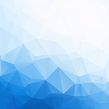 mavi çokgen mozaik arkaplan, yaratıcı tasarım şablonları