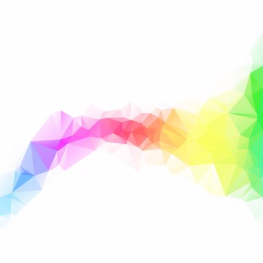 Renkli poligonal mozaik arka plan yaratıcı tasarım şablonları