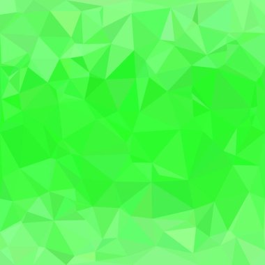 Yeşil Çokgen Mozaik Arkaplan, Yaratıcı Tasarım Şablonları