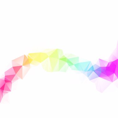 Renkli poligonal mozaik arka plan yaratıcı tasarım şablonları