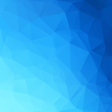 mavi çokgen mozaik arkaplan, yaratıcı tasarım şablonları