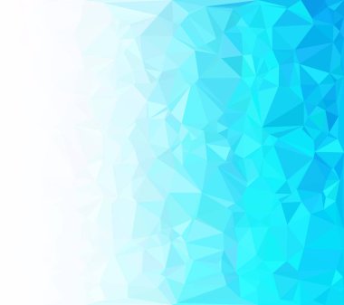 mavi çokgen mozaik arkaplan, yaratıcı tasarım şablonları