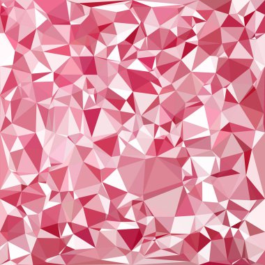 Kırmızı Çokgen Mozaik Arkaplan, Yaratıcı Tasarım Şablonları