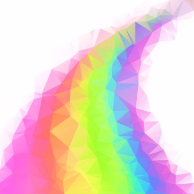 Renkli poligonal mozaik arka plan yaratıcı tasarım şablonları