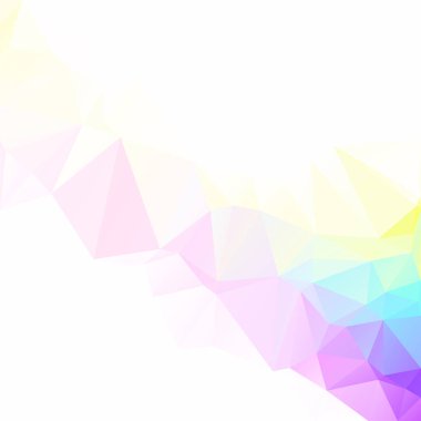 Renkli poligonal mozaik arka plan yaratıcı tasarım şablonları