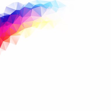 Renkli poligonal mozaik arka plan yaratıcı tasarım şablonları