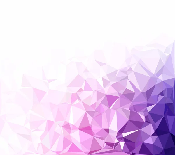 Purple Polygonal Mosaic Background Creative Design Templates — Stock Vector