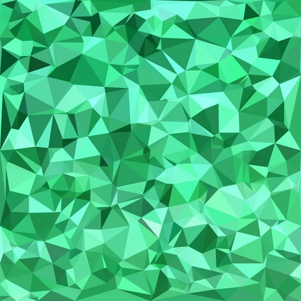 Fondo Mosaico Poligonal Verde Plantillas Diseño Creativo — Vector de stock