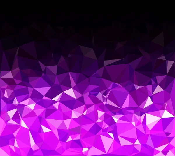 Purple Polygonal Mosaic Background Creative Design Templates — Stock Vector