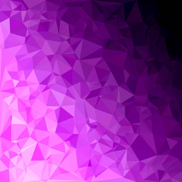 Fondo Mosaico Poligonal Púrpura Plantillas Diseño Creativo — Vector de stock