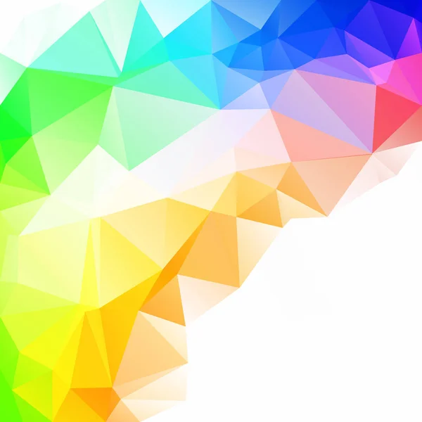 Kolorowy Wielokątów Mozaiki Tło Kreatywne Projektowanie Szablonów — Wektor stockowy