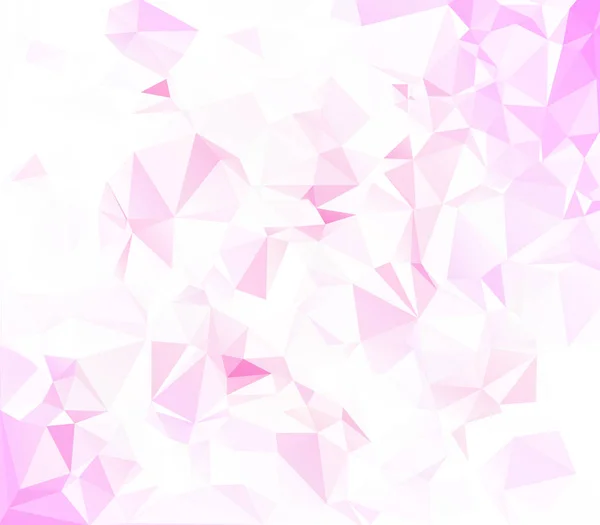 Pink Polygonal Mosaic Background Creative Design Templates — Stock Vector