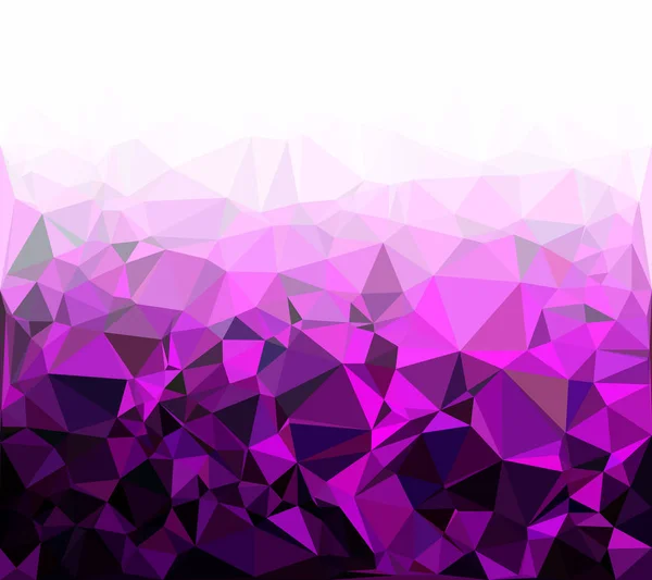 Purple Polygonal Mosaic Background Creative Design Templates — Stock Vector