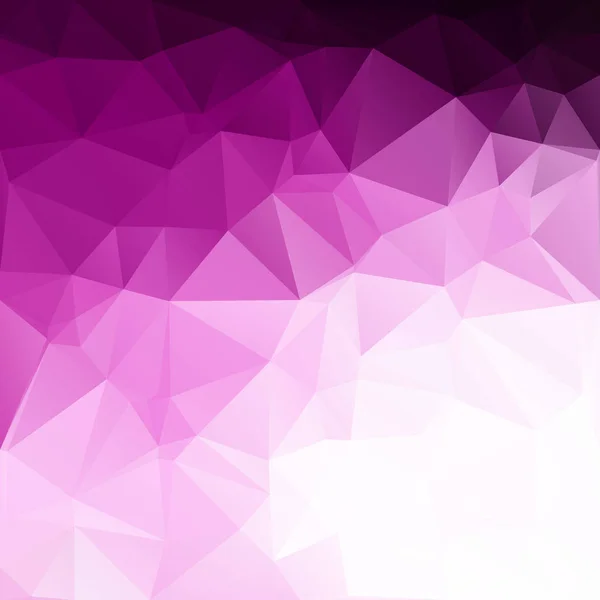 Fundo Mosaico Poligonal Roxo Modelos Design Criativo — Vetor de Stock