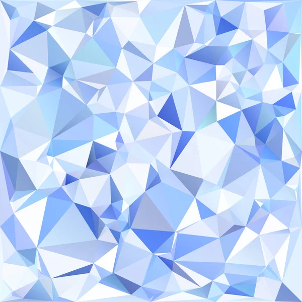 Fondo Mosaico Poligonal Azul Plantillas Diseño Creativo — Vector de stock