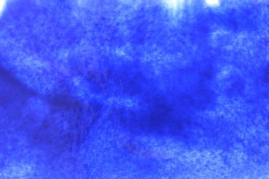 Soyut el boyası beyaz kağıt arkaplan üzerine mavi suluboya sıçrama, Yaratıcı Tasarım Şablonları