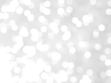 Ufuk benzersiz soyut gri beyaz Bokeh şenlikli ışıklar