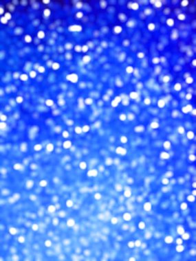 Ufuk benzersiz Soyut Mavi Bokeh şenlikli ışıklar