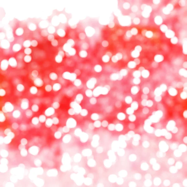 Desfocado Único Abstrato Vermelho Bokeh Luzes Festivas — Fotografia de Stock