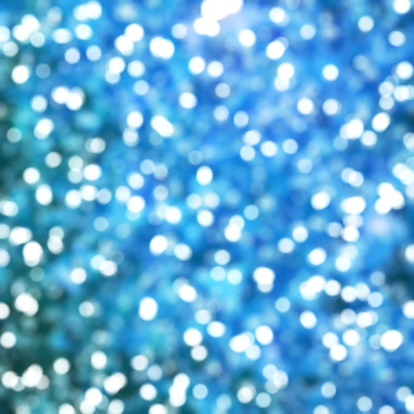 Intreepupil Unieke Abstract Blue Bokeh Feestelijke Verlichting — Stockfoto