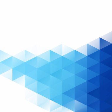 Mavi Izgara Mozaik Arkaplan, Yaratıcı Tasarım Şablonları