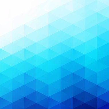 Mavi Izgara Mozaik Arkaplan, Yaratıcı Tasarım Şablonları