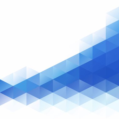 Mavi Izgara Mozaik Arkaplan, Yaratıcı Tasarım Şablonları