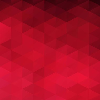 Kırmızı kılavuz Mozaik arka plan, yaratıcı tasarım şablonları