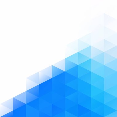 Mavi Izgara Mozaik Arkaplan, Yaratıcı Tasarım Şablonları