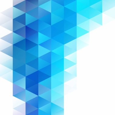 Mavi Izgara Mozaik Arkaplan, Yaratıcı Tasarım Şablonları