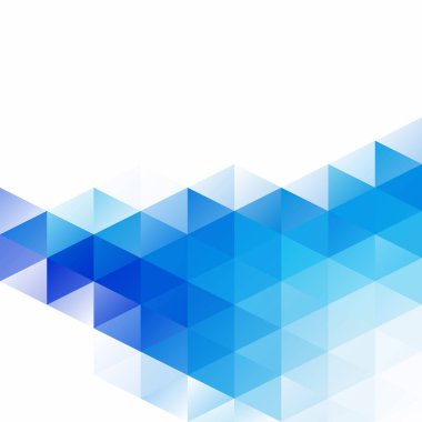 Mavi Izgara Mozaik Arkaplan, Yaratıcı Tasarım Şablonları