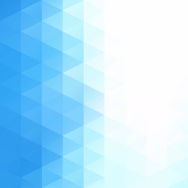 Mavi Izgara Mozaik Arkaplan, Yaratıcı Tasarım Şablonları