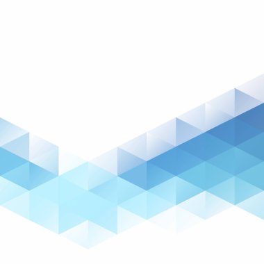 Mavi Izgara Mozaik Arkaplan, Yaratıcı Tasarım Şablonları