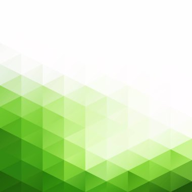 Yeşil Izgara Mozaik Arkaplan, Yaratıcı Tasarım Şablonları