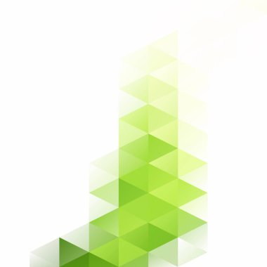 Yeşil Izgara Mozaik Arkaplan, Yaratıcı Tasarım Şablonları