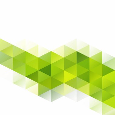 Yeşil Izgara Mozaik Arkaplan, Yaratıcı Tasarım Şablonları