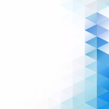 Mavi Izgara Mozaik Arkaplan, Yaratıcı Tasarım Şablonları