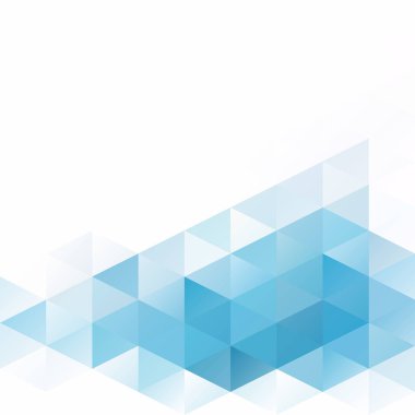 Mavi Izgara Mozaik Arkaplan, Yaratıcı Tasarım Şablonları