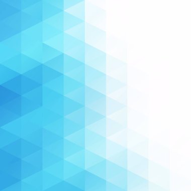 Mavi Izgara Mozaik Arkaplan, Yaratıcı Tasarım Şablonları