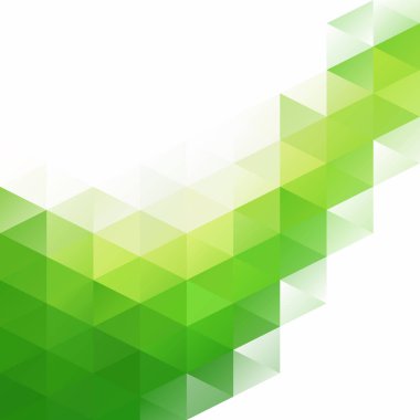 Yeşil Izgara Mozaik Arkaplan, Yaratıcı Tasarım Şablonları