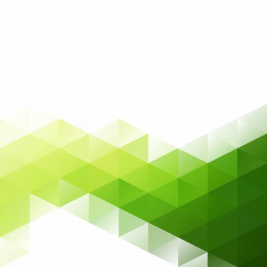 Yeşil Izgara Mozaik Arkaplan, Yaratıcı Tasarım Şablonları