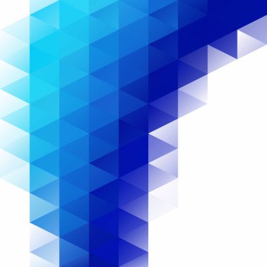 Mavi Izgara Mozaik Arkaplan, Yaratıcı Tasarım Şablonları