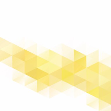 Sarı Izgara Mozaik Arkaplan, Yaratıcı Tasarım Şablonları