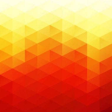 Turuncu Izgara Mozaik Arkaplan, Yaratıcı Tasarım Şablonları