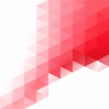 Kırmızı kılavuz Mozaik arka plan, yaratıcı tasarım şablonları