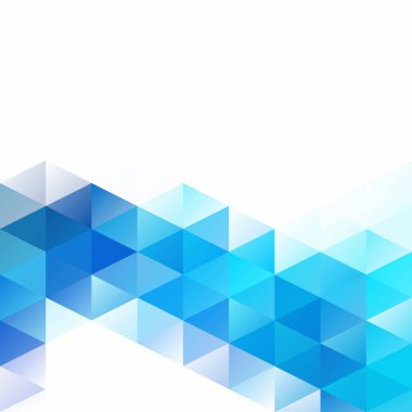 Mavi Izgara Mozaik Arkaplan, Yaratıcı Tasarım Şablonları