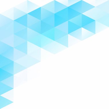 Mavi Izgara Mozaik Arkaplan, Yaratıcı Tasarım Şablonları