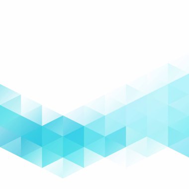 Mavi Izgara Mozaik Arkaplan, Yaratıcı Tasarım Şablonları